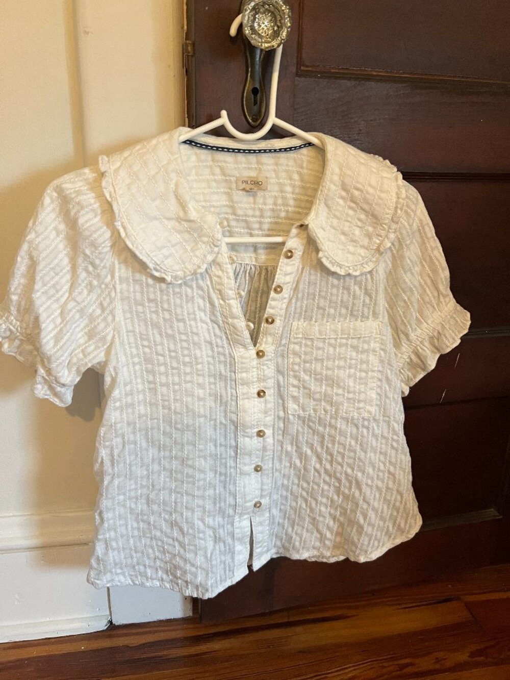 Pilcro Keira Blouse, size small